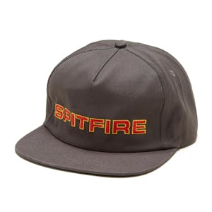 Spitfire Classic 87 Hat - Charcoal/Red