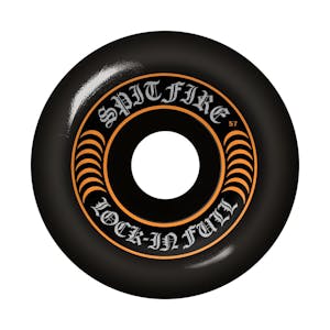 Spitfire Lock-in Full Formula Four 99D 57mm Skateboard Wheels - Black