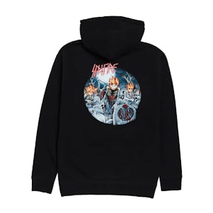 Spitfire Undead Zip-Up Hoodie - Black