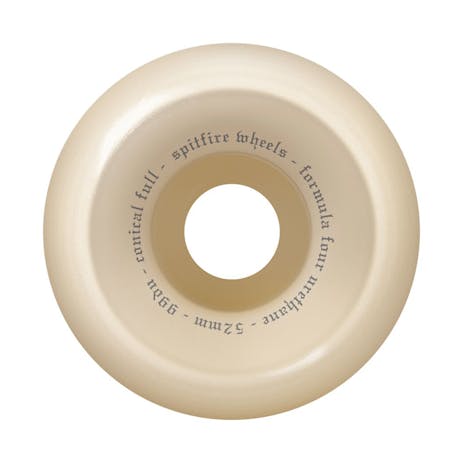 Spitfire Venom Conical Full Formula Four 99D 54mm Skateboard Wheels - Natural