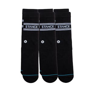 Stance Basic Crew 3-Pack Socks - Black