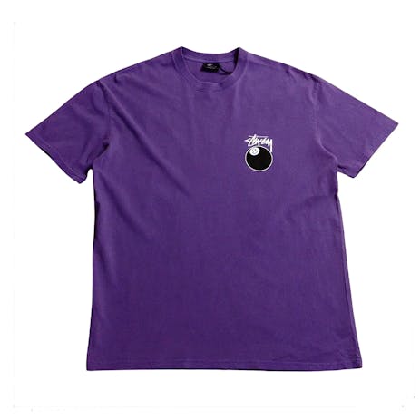 Stussy 8 Ball LCB T-Shirt - Pigment Grape