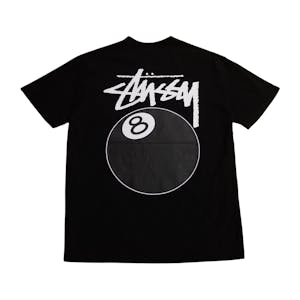 Stussy 8 Ball LCB T-Shirt - Pigment Black