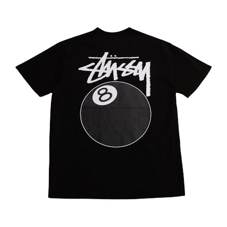 Stussy 8 Ball LCB T-Shirt - Pigment Black