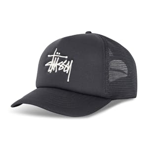 Stussy Big Basic Trucker Hat - Black