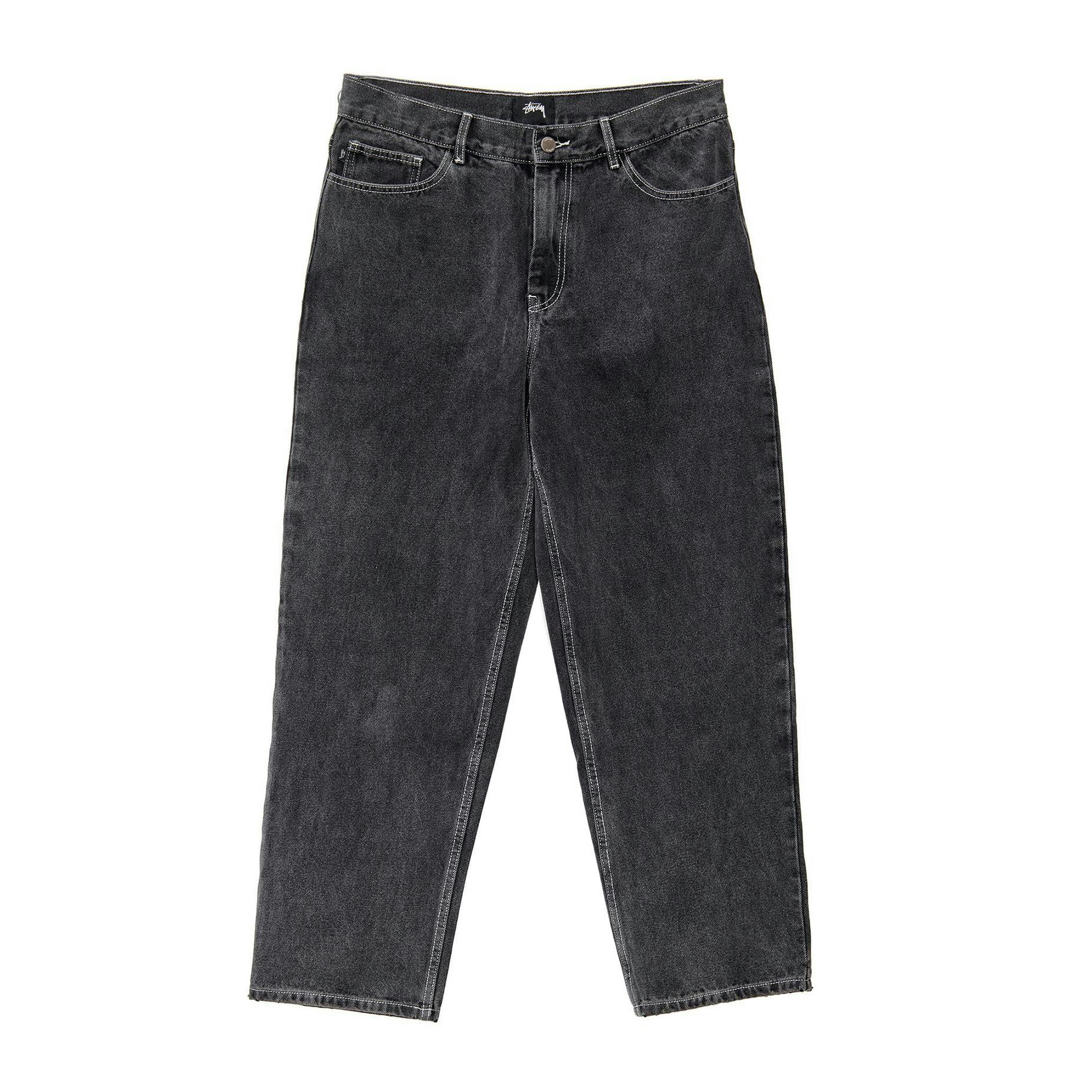 Stussy Big Ol Jeans - Black | BOARDWORLD Store