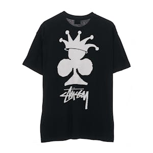 Stussy Club Crown T-Shirt - Black