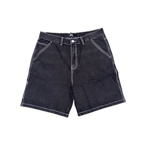 Stussy Carpenter Shorts - Black Denim