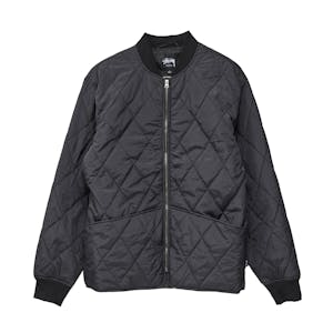 Stussy Dice Quilted Jacket - Black