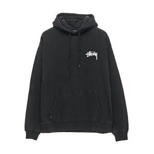 Stussy Fuzzy Dice Hoodie - Pigment Black