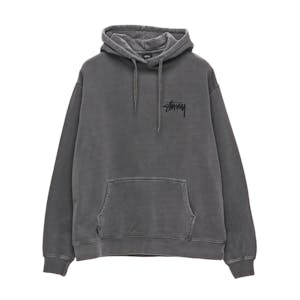 Stussy Fuzzy Dice Hoodie - Pigment Grey