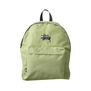 Stussy Graffiti Canvas Backpack - Sage Green