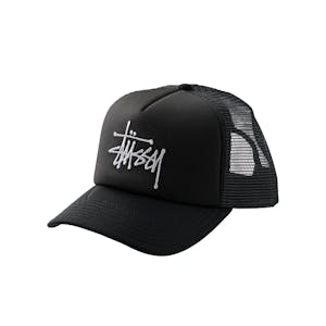 Stussy Graffiti Trucker Hat - Black