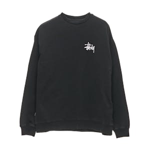 Stussy LCB Fleece Crewneck - Pigment Black