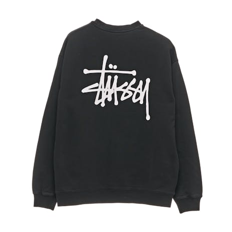 Stussy LCB Fleece Crewneck - Pigment Black