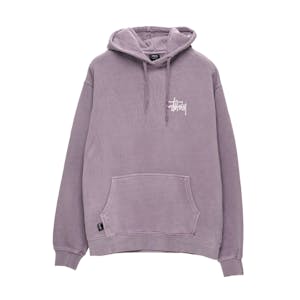 Stussy Graffiti LCB Fleece Hoodie - Pigment Mauve