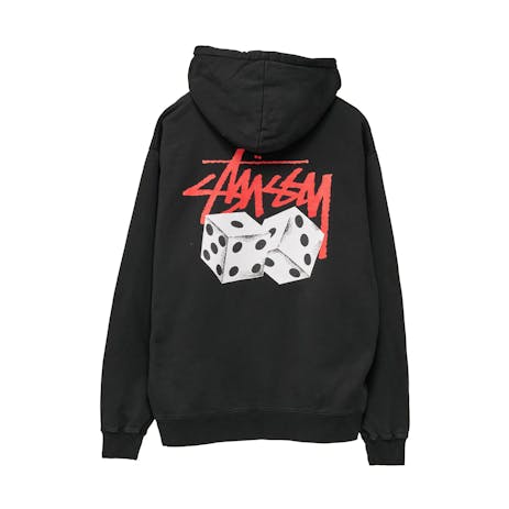 Stussy Pair of Dice Hoodie - Pigment Black