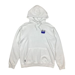 Stussy Pair of Dice Hoodie - Pigment Washed White