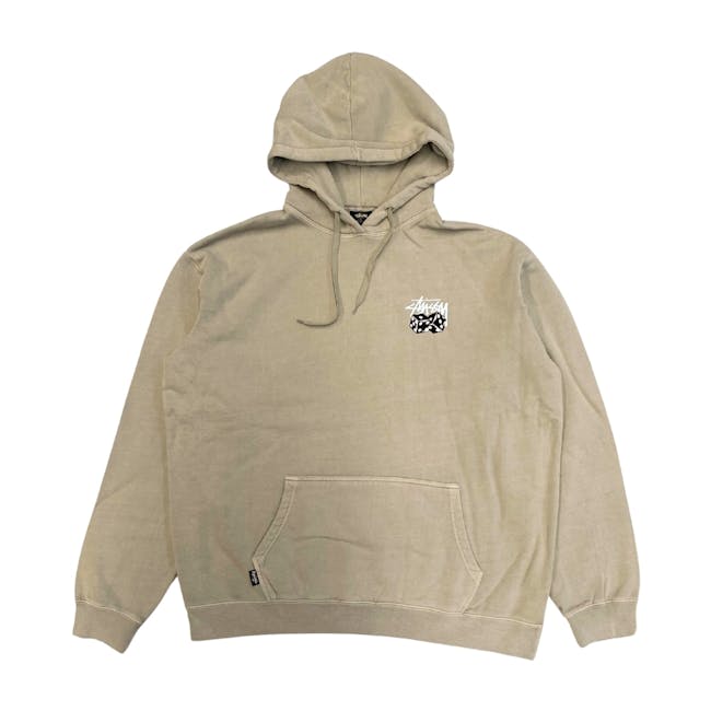 Stussy Pair of Dice Hoodie - Pigment Olive | BOARDWORLD Store