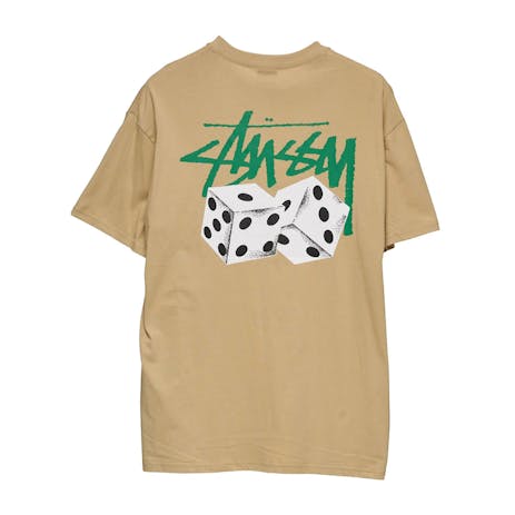 Stussy Pair of Dice T-Shirt - Khaki