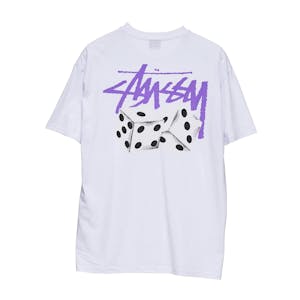 Stussy Pair of Dice T-Shirt - White