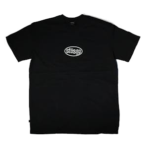 Stussy Pitstop Heavyweight T-Shirt - Pigment Black