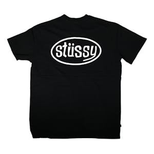 Stussy Pitstop Heavyweight T-Shirt - Pigment Black