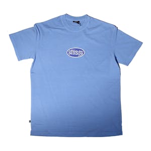 Stussy Pitstop Heavyweight T-Shirt - Pigment Powder Blue