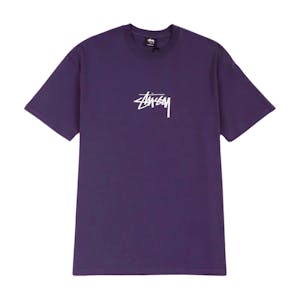 Stussy Stock Chest T-Shirt - Grape