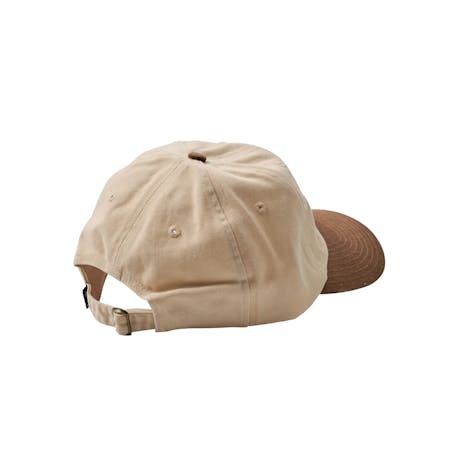 Stussy Stock Low Pro Hat - Natural/Chocolate