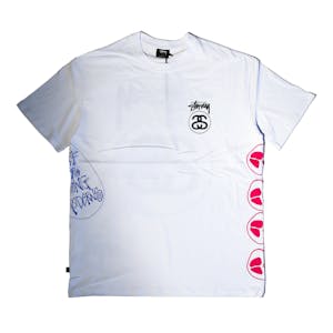 Stussy Strike Heavyweight T-Shirt - White