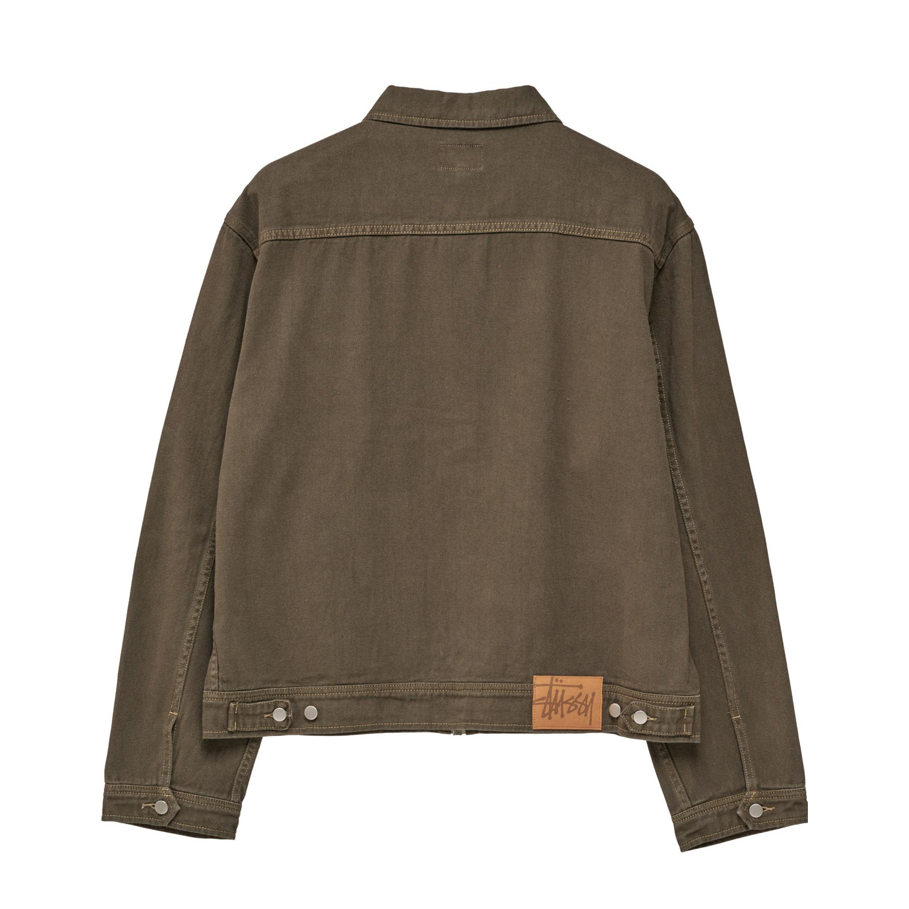 Stussy Twill Work Jacket - Olive | BOARDWORLD Store