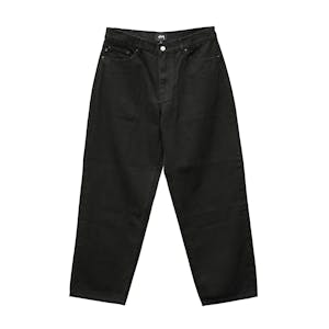 Stussy Double Dyed Big Ol Jeans - Black