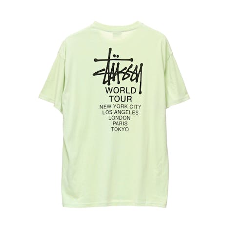 Stussy Solid World Tour LCB T-Shirt - Washed Green