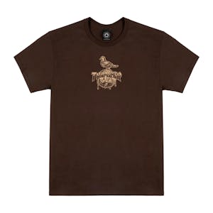 Antihero x Thrasher Cover The Earth T-Shirt - Dark Chocolate