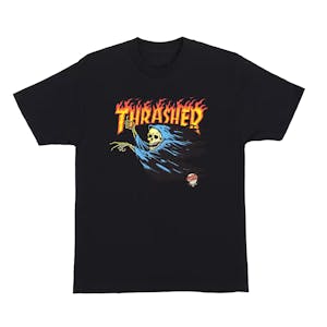 Santa Cruz x Thrasher O’Brien Reaper T-Shirt - Black