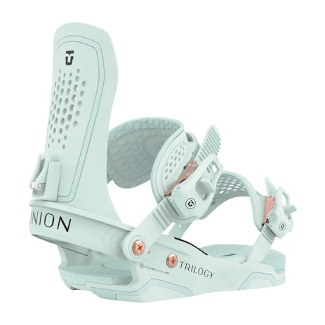 Union Trilogy Women’s Snowboard Bindings 2024 - Seafoam Green