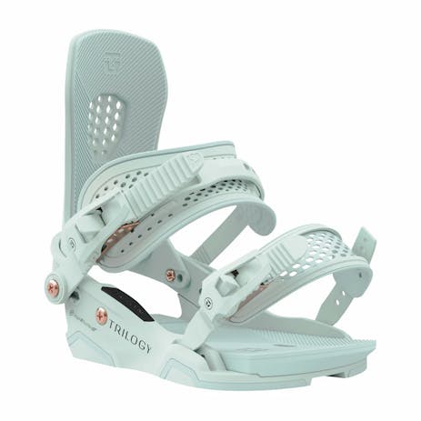 Union Trilogy Women’s Snowboard Bindings 2024 - Seafoam Green