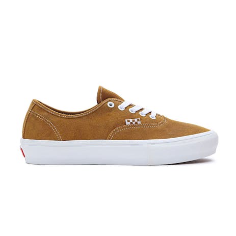 Vans Authentic Leather Skate Shoe - Golden Brown