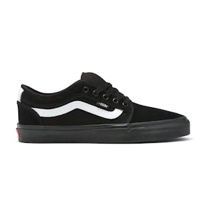 Vans Chukka Low Sidestripe Skate Shoe - Black/Black