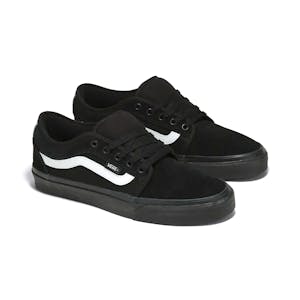 Vans Chukka Low Sidestripe Skate Shoe - Black/Black