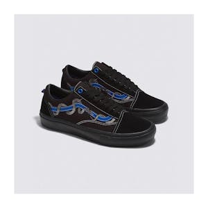 Vans Breana Geering Skate Old Skool Skate Shoe - Blue/Black