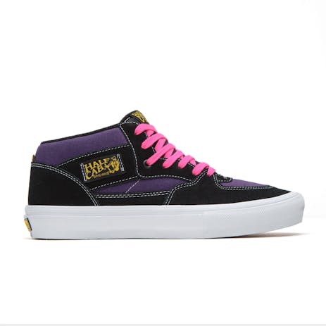 Vans Half Cab Skate Shoe - Black/Purple