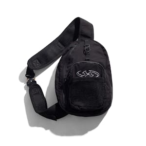 Velvet Sling Bag - Black