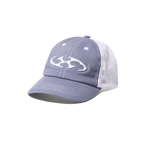 Velvet VT Trucker Hat - White/Blue