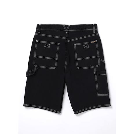 Volcom Laboured Denim Utility Shorts - Black