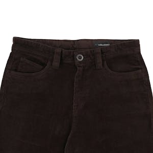 Volcom Modown Relaxed Cord Pant - Dark Brown