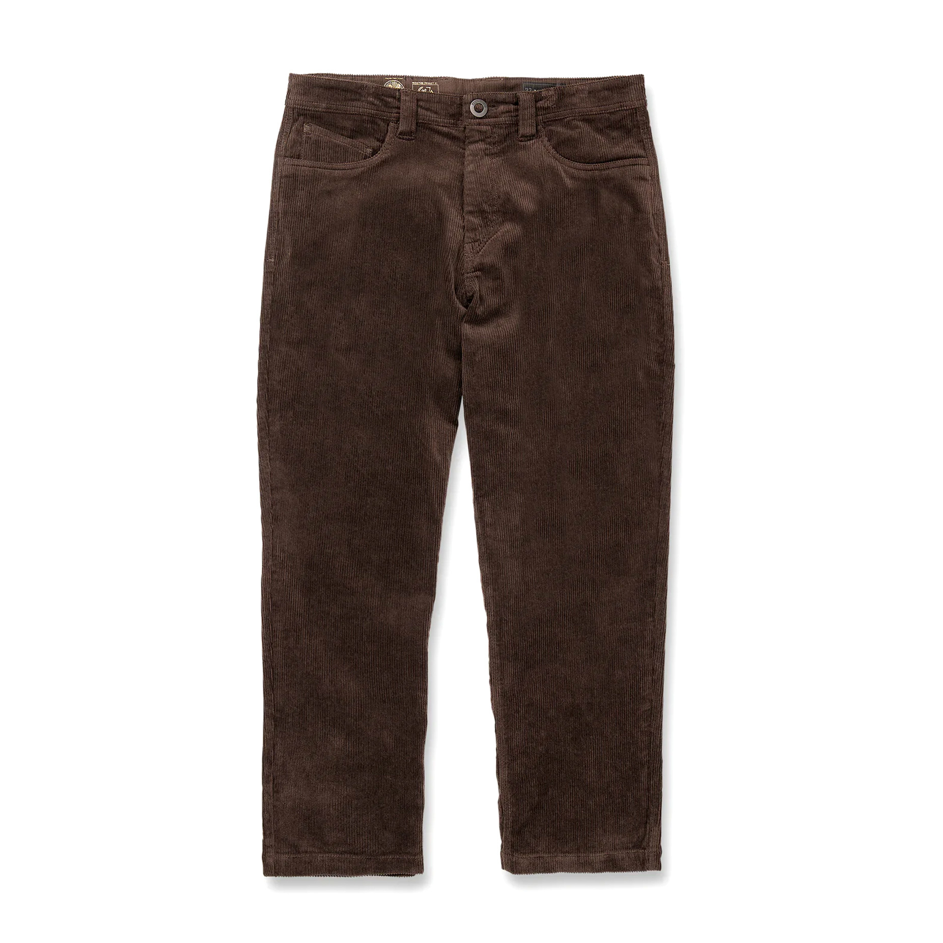 Volcom Modown Relaxed Cord Pant - Dark Brown | BOARDWORLD Store