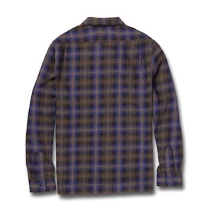 Volcom Skate Vitals Grant Taylor Long Sleeve Flannel Shirt - Navy