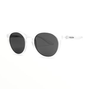 Volcom Subject Sunglasses - Matte Clear/Grey